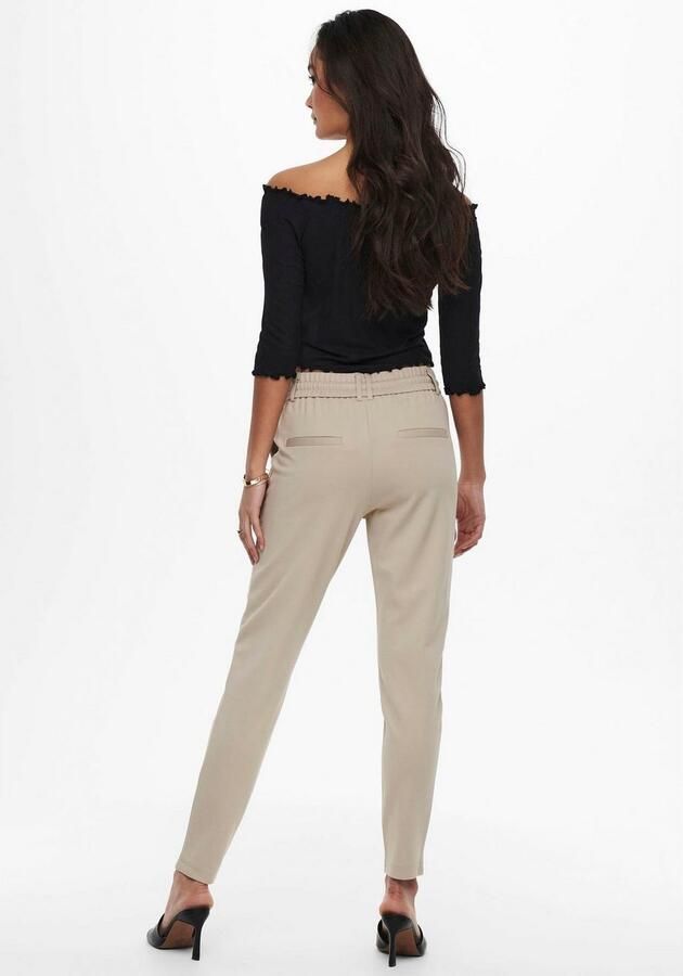 Only Regular fit stoffen broek in viscosemix model 'POPTRASH LIFE EASY' - Foto 3