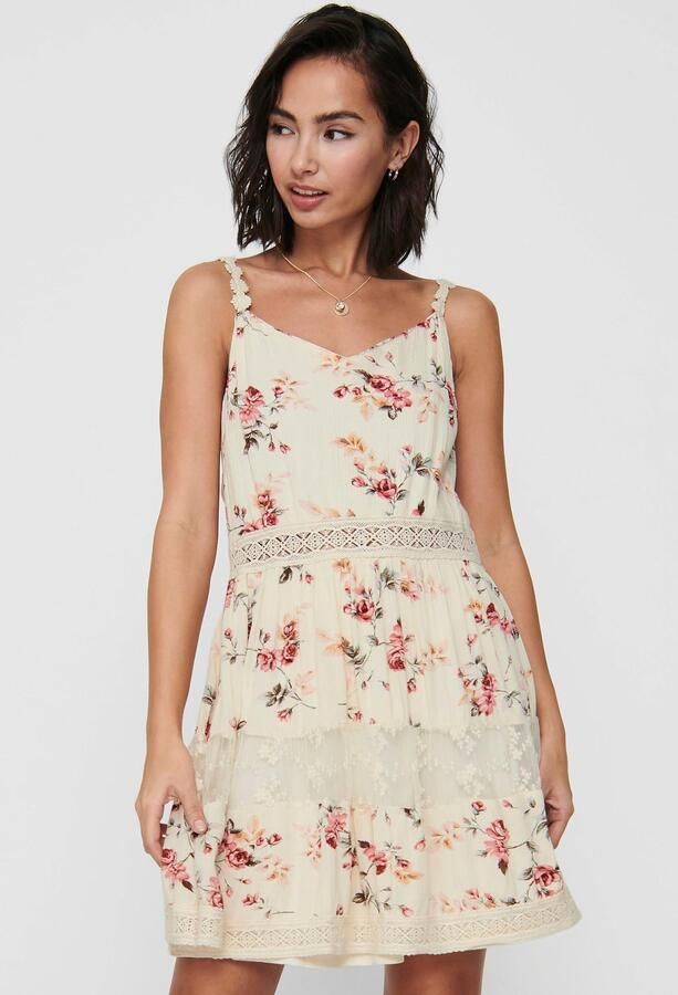 Only Jurk in overgooiermodel ONLKARMEN ANNE LIFE S L DRESS WVN NOOS - Foto 6