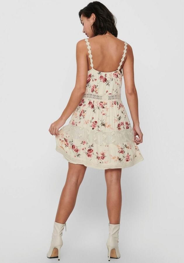 Only Jurk in overgooiermodel ONLKARMEN ANNE LIFE S L DRESS WVN NOOS - Foto 2