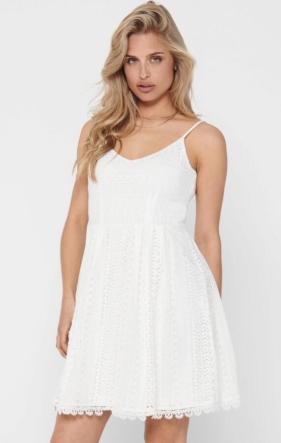 Only Jurk met bandjes ONLHELENA – Jurk met bandjes van katoen voor de zomer - Foto 5