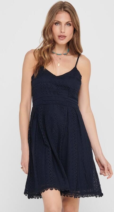 Only Jurk met bandjes ONLHELENA – Jurk met bandjes van katoen voor de zomer - Foto 10