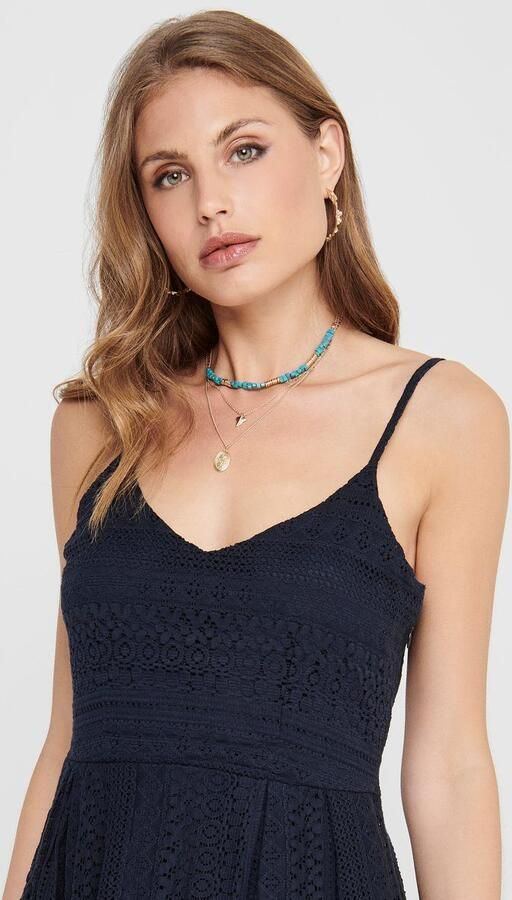 Only Jurk met bandjes ONLHELENA – Jurk met bandjes van katoen voor de zomer - Foto 8