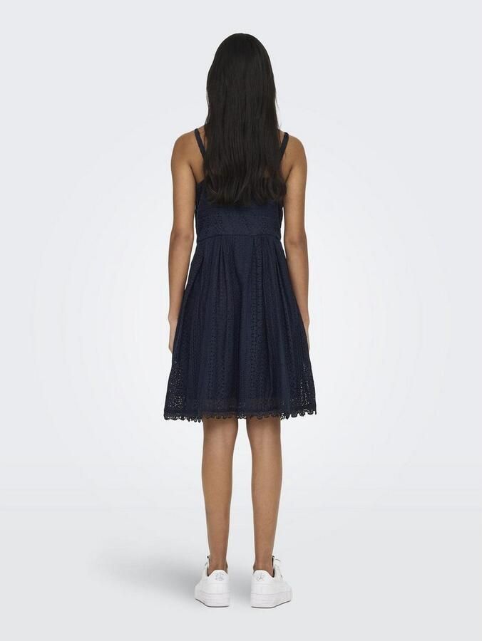 Only Jurk met bandjes ONLHELENA – Jurk met bandjes van katoen voor de zomer - Foto 2