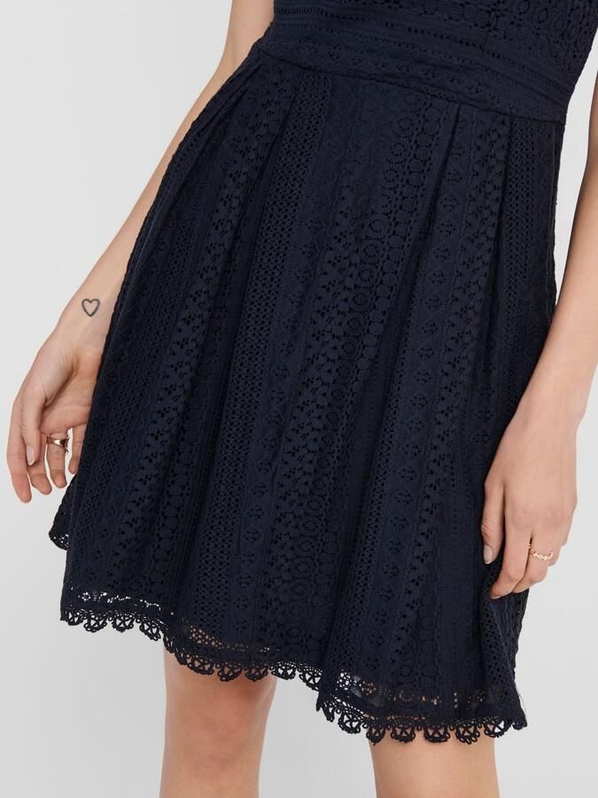 Only Jurk met bandjes ONLHELENA – Jurk met bandjes van katoen voor de zomer - Foto 6