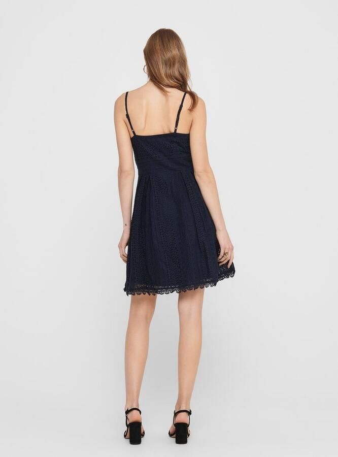 Only Jurk met bandjes ONLHELENA – Jurk met bandjes van katoen voor de zomer - Foto 7