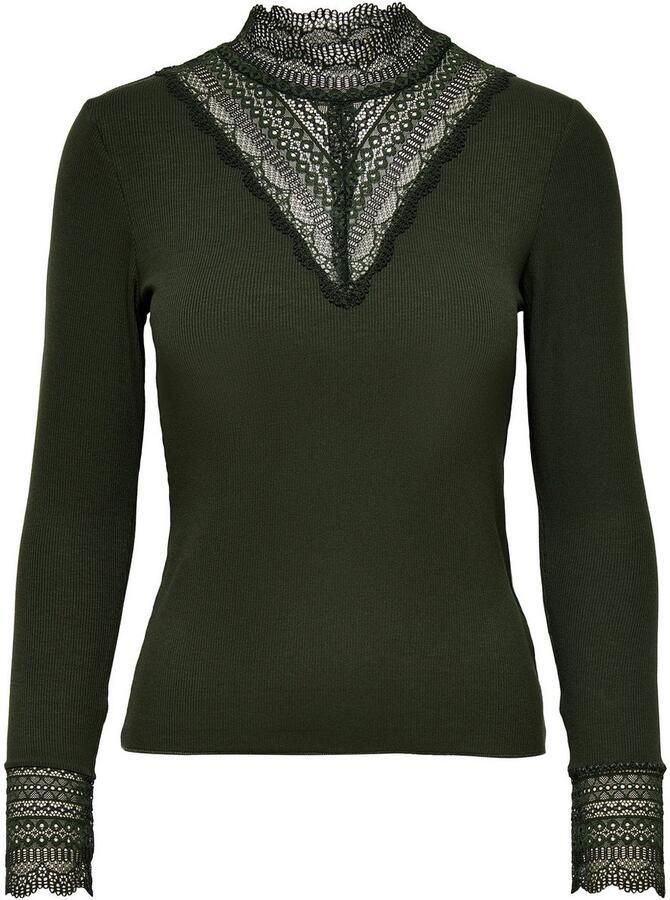 Only Slim fit shirt met lange mouwen van viscosemix model 'TILDE' - Foto 7