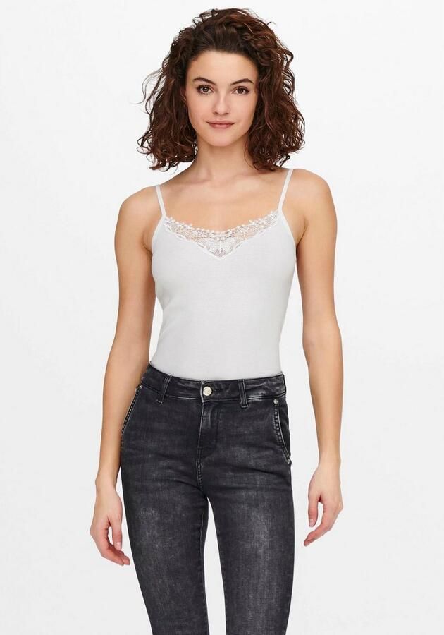 Only Kanten top ONLKIRA – Duopack met kantdetail voor vrouwelijke looks (Set van 2) - Foto 6