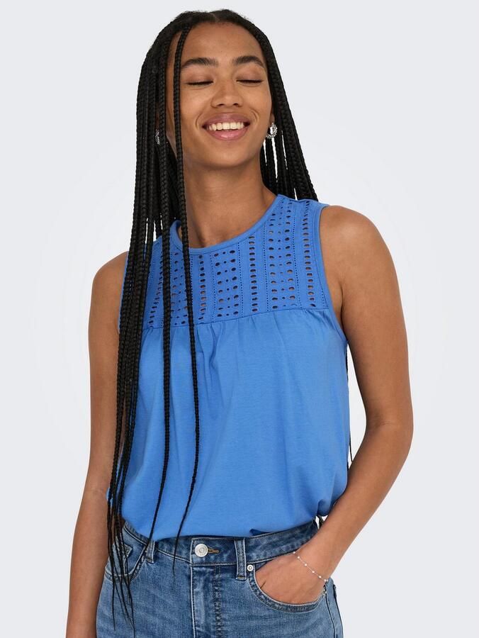 Only Kanten top ONLSHARON S L O-NECK TOP JRS - Foto 2