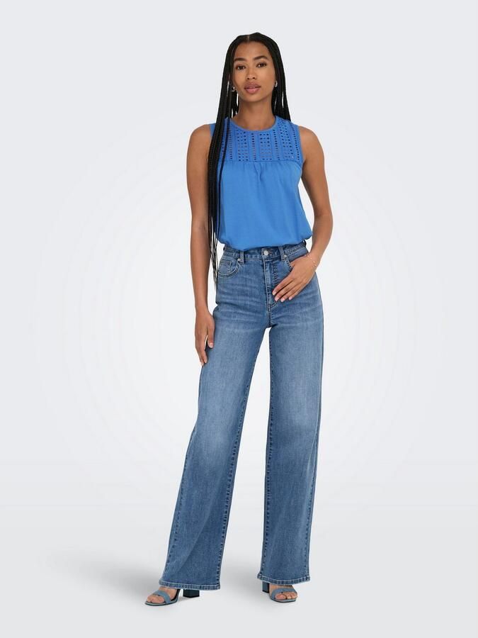 Only Kanten top ONLSHARON S L O-NECK TOP JRS - Foto 4