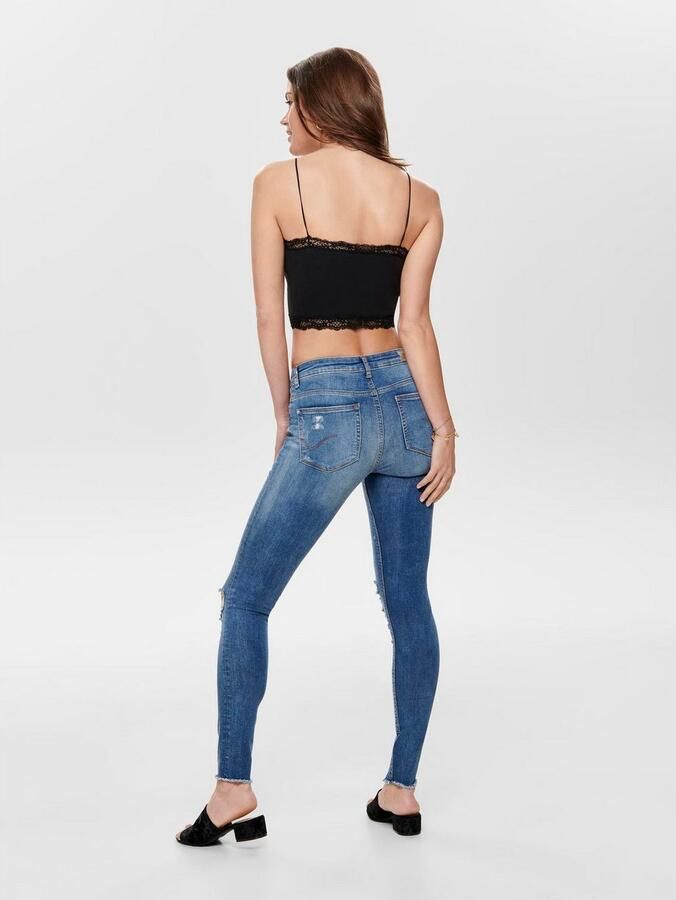 Only Kanten top ONLVICKY LACE SEAMLESS CROPPED TOP - Foto 5