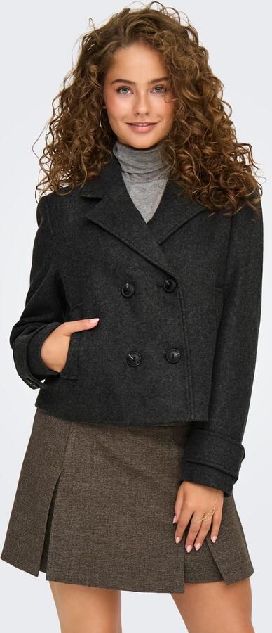 Only Korte trenchcoat met reverskraag model 'FREJA LIFE' - Foto 8