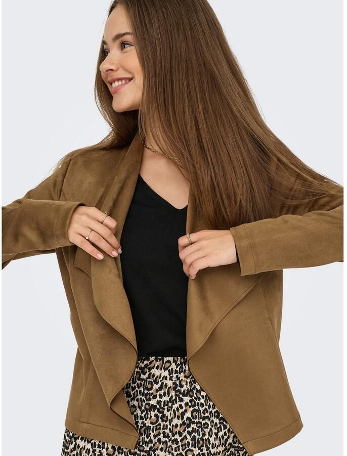 Only Kort jack ONLJOLINE FAUX SUEDE DRAPY JACKET OTW