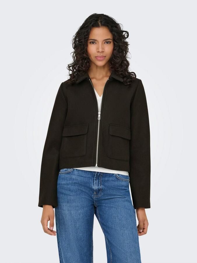 Only Kort jack ONLVELA ZIP SHORT JACKET OTW
