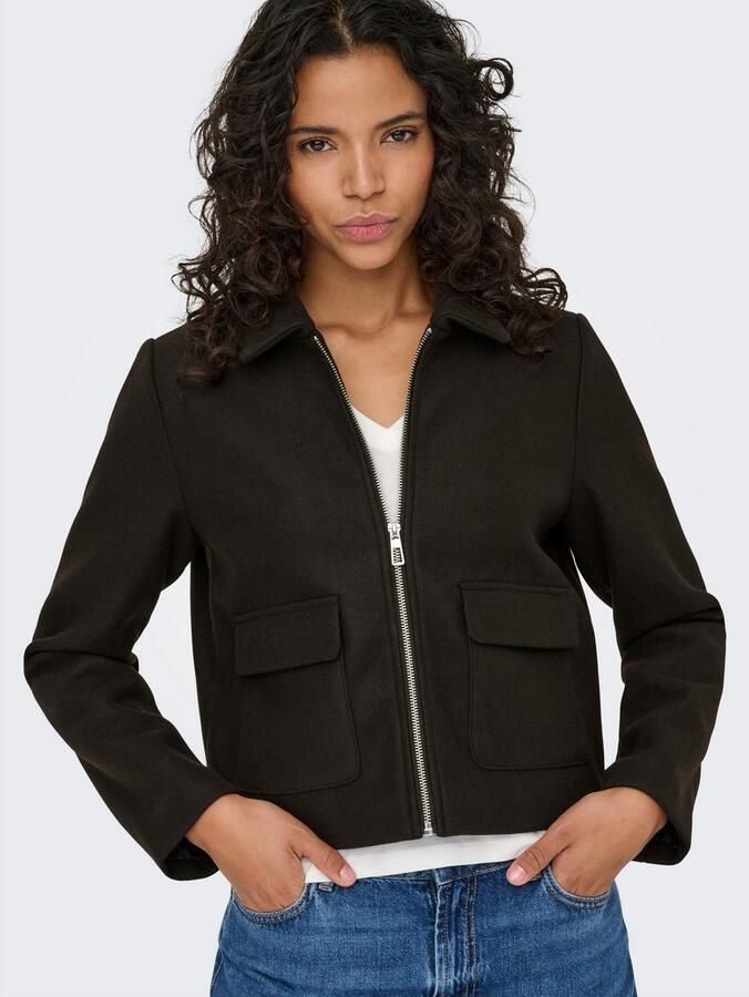 Only Kort jack ONLVELA ZIP SHORT JACKET OTW - Foto 2