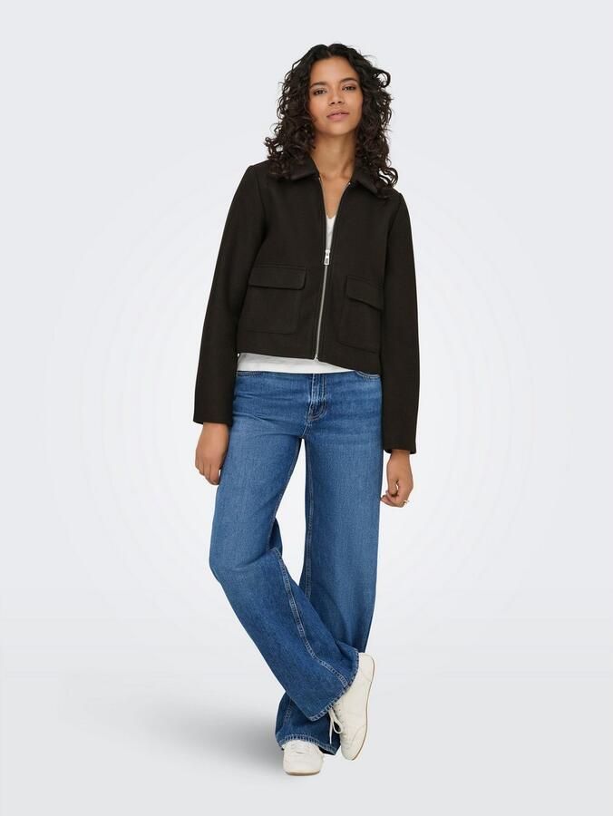 Only Kort jack ONLVELA ZIP SHORT JACKET OTW - Foto 3