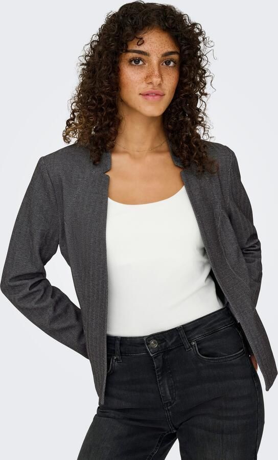 Only Korte blazer ONLADDY L S HARRINGBONE BLAZER CC TLR - Foto 6