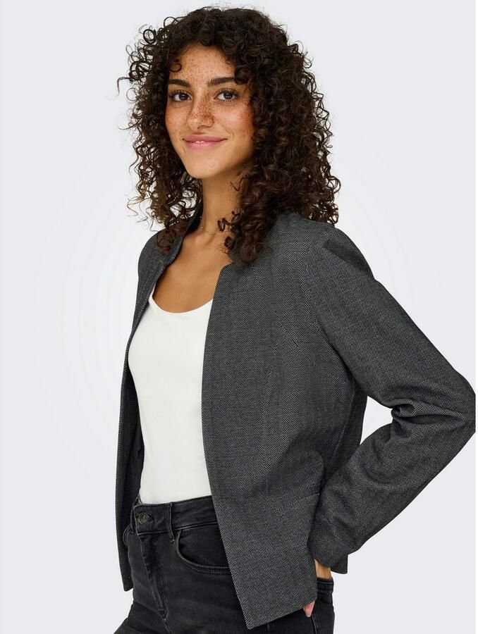 Only Korte blazer ONLADDY L S HARRINGBONE BLAZER CC TLR - Foto 2
