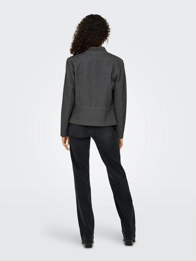 Only Korte blazer ONLADDY L S HARRINGBONE BLAZER CC TLR - Foto 5