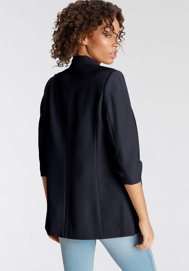 Only Korte blazer ONLELLA – Vrouwelijke blazer met 3 4 mouwen en ruches - Foto 2