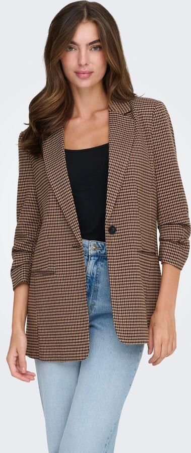 Only Korte blazer ONLLETTIE LIFE 3 4 CHECK BLAZER TLR - Foto 6