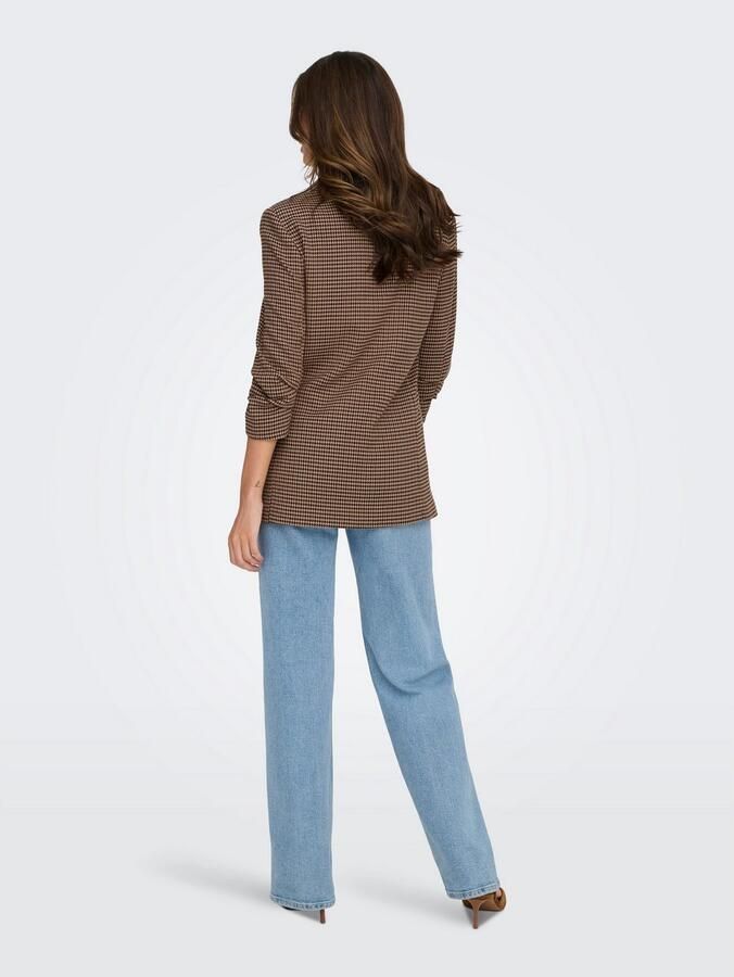 Only Korte blazer ONLLETTIE LIFE 3 4 CHECK BLAZER TLR - Foto 3