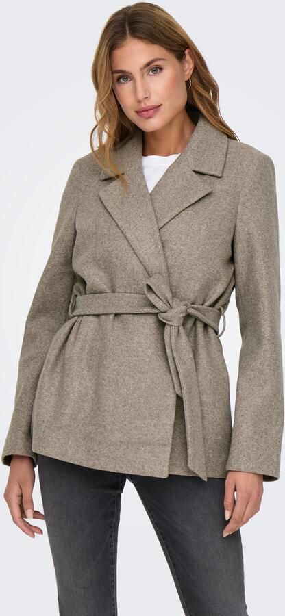 Only Korte jas ONLALVILDA LIFE SHORT WRAP COAT OTW - Foto 6