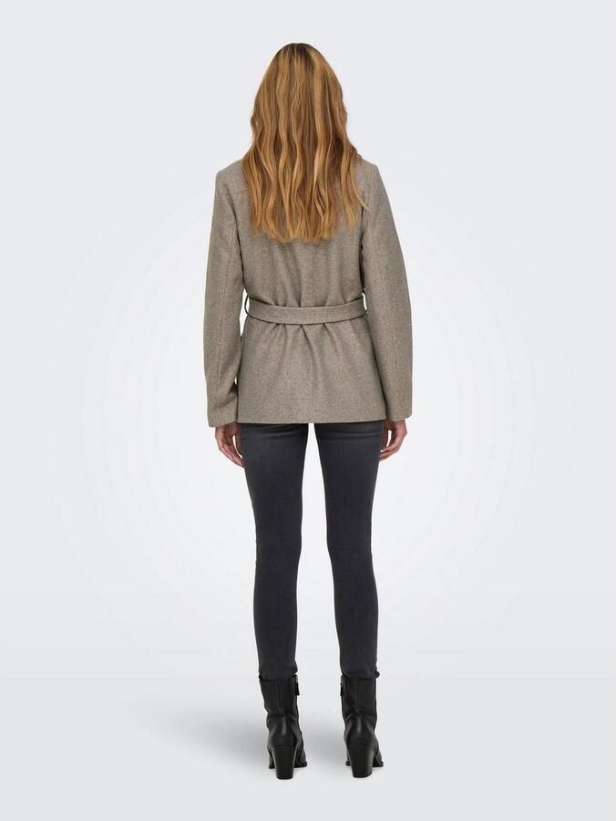 Only Korte jas ONLALVILDA LIFE SHORT WRAP COAT OTW - Foto 4