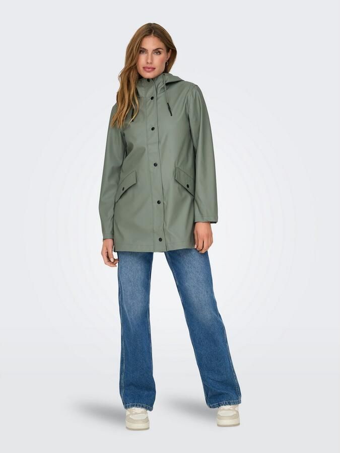 Only Korte jas ONLELISA RAINCOAT OTW NOOS - Foto 4