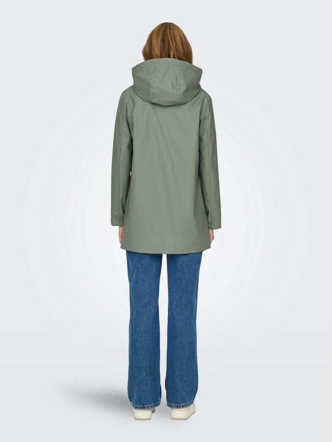 Only Korte jas ONLELISA RAINCOAT OTW NOOS - Foto 3