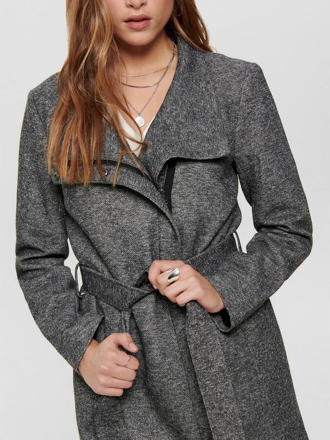 Only Korte jas ONLELLI LIGHT COAT CS OTW