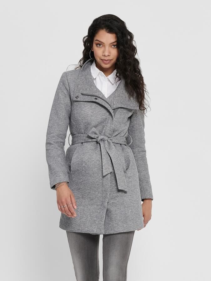 Only Korte jas ONLELLI LIGHT COAT CS OTW - Foto 5