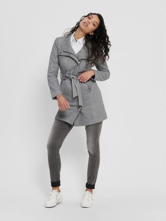 Only Korte jas ONLELLI LIGHT COAT CS OTW