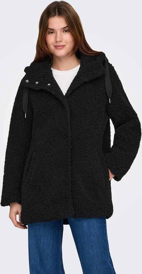 Only Korte jas ONLMINA CURLY TEDDY COAT OTW - Foto 8