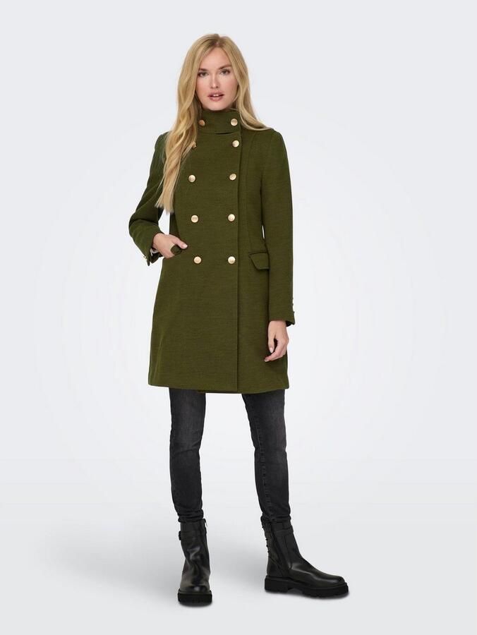 Only Korte jas ONLMOLLY FITTED COAT CC OTW - Foto 2