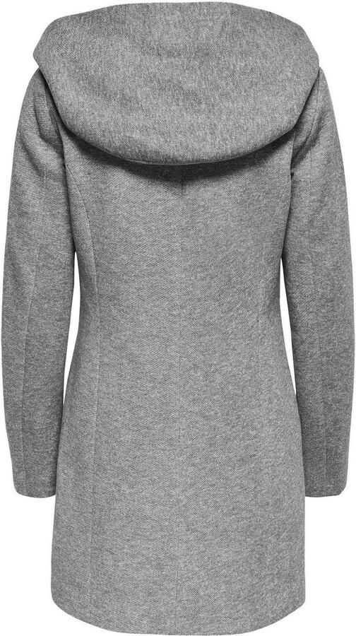Only Stijlvolle Jas voor Mannen en Vrouwen Gray Dames - Foto 8