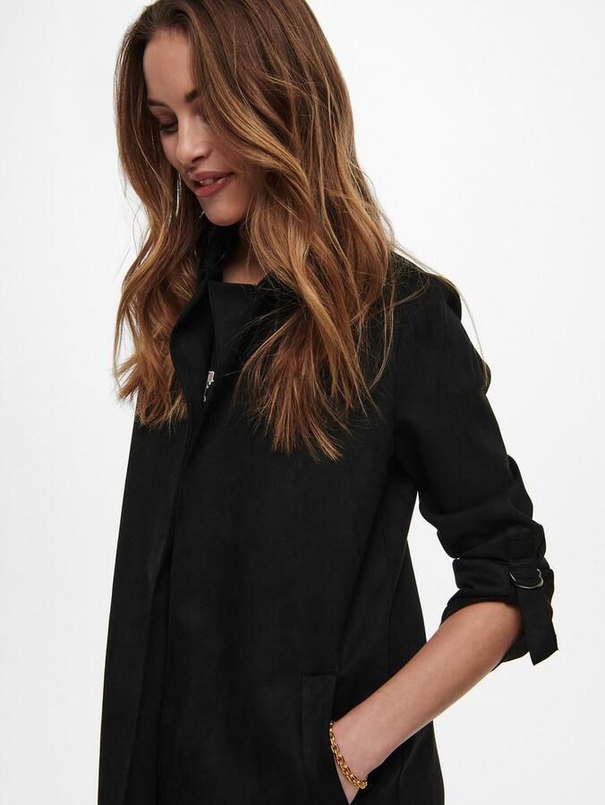 Only Lang jack ONLJOLINE FAUX SUEDE COAT LIFE CC OTW - Foto 1