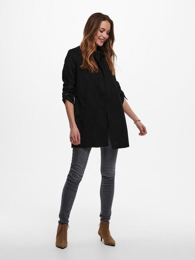 Only Lang jack ONLJOLINE FAUX SUEDE COAT LIFE CC OTW - Foto 2