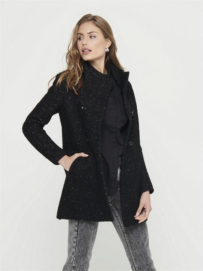 Only Lang jack ONLNEWSOPHIA WOOL COAT OTW CC - Foto 3