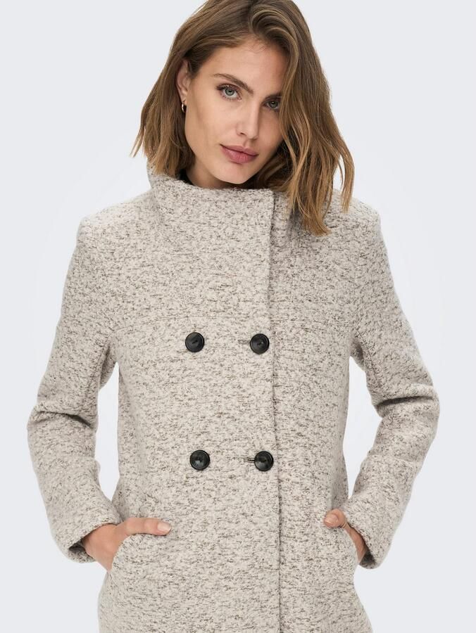 Only Lang jack ONLNEWSOPHIA WOOL COAT OTW CC - Foto 2