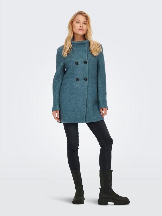 Only Lang jack ONLNEWSOPHIA WOOL COAT OTW CC - Foto 3