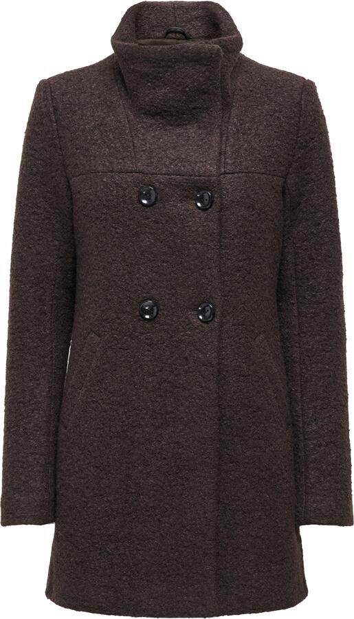 Only Regular fit lange jas met wol model 'NEWSOPHIA' - Foto 2