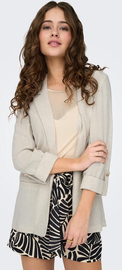 Only Lange blazer ONLSIESTA 3 4 OPEN LIN BL BLAZE TLR NOOS - Foto 6