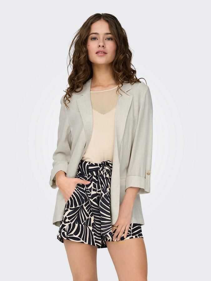 Only Lange blazer ONLSIESTA 3 4 OPEN LIN BL BLAZE TLR NOOS - Foto 2