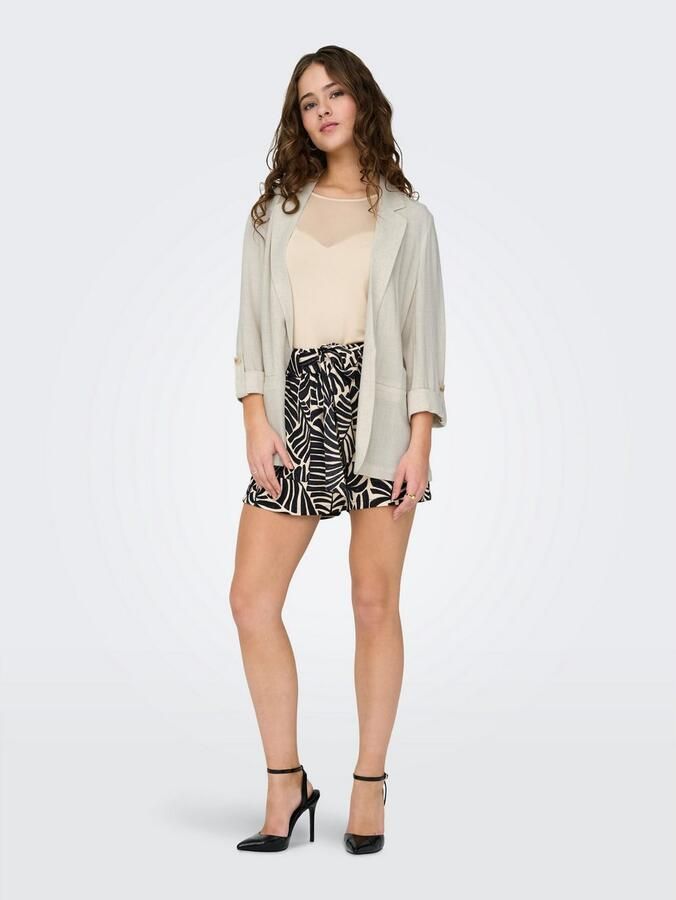 Only Lange blazer ONLSIESTA 3 4 OPEN LIN BL BLAZE TLR NOOS - Foto 3