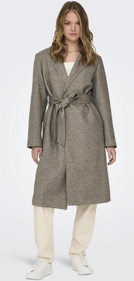 Only Lange jas ONLNICOLE LIGHT WRAP COAT CS OTW - Foto 4