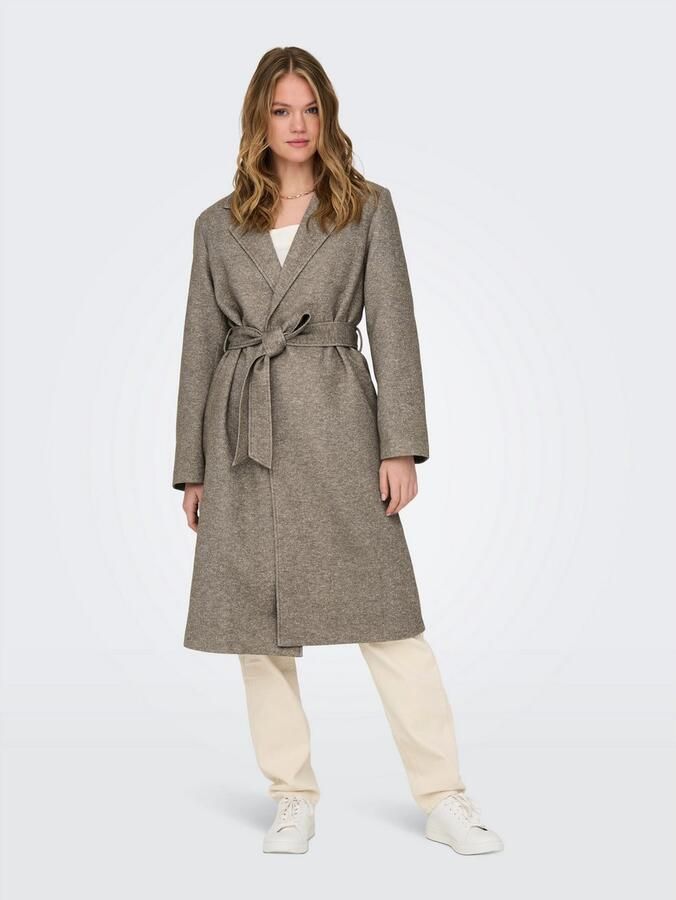 Only Lange jas ONLNICOLE LIGHT WRAP COAT CS OTW - Foto 2