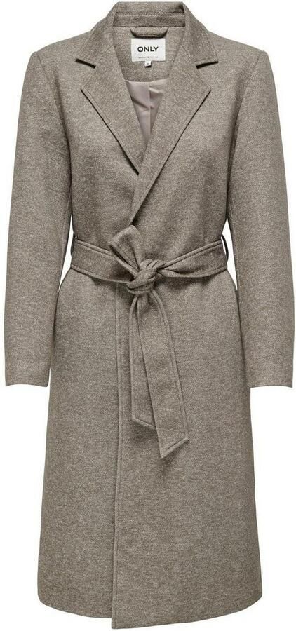 Only Lange jas ONLNICOLE LIGHT WRAP COAT CS OTW - Foto 3