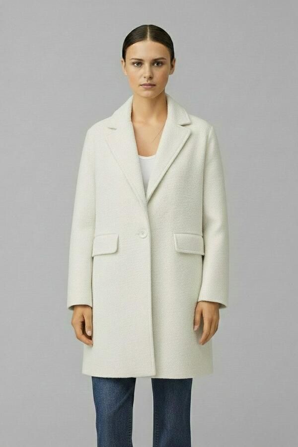 Only Lange jas ONLSANNE BOUCLE COAT CC OTW - Foto 2