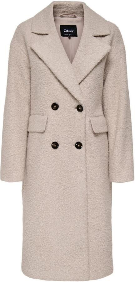 Only Materiaal met reverskraag in bouclé model 'VALERIA' - Foto 6