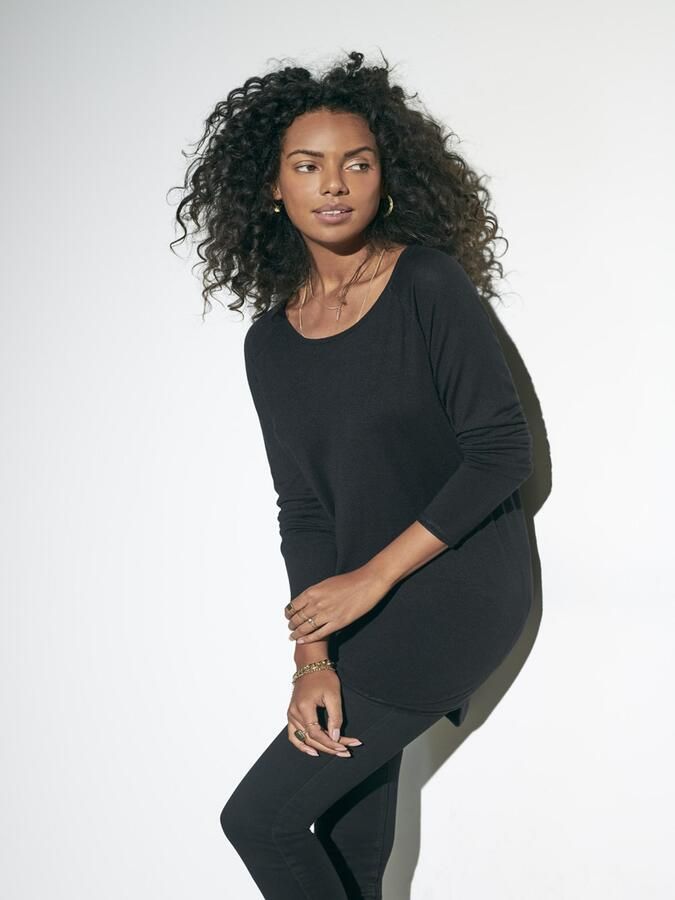 Only Shaped fit gebreide pullover in viscosemix model 'MILA LACY' - Foto 10